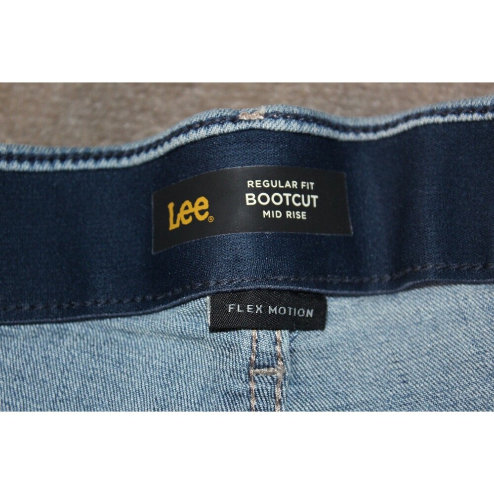 Lee Majestic Women’s Jeans Sz 10 Short Mid Rise Boot Cut  Regular Fit Denim NWT - Picture 14 of 16